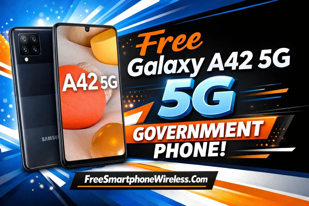 Free Samsung Galaxy A42 5G Government Phone