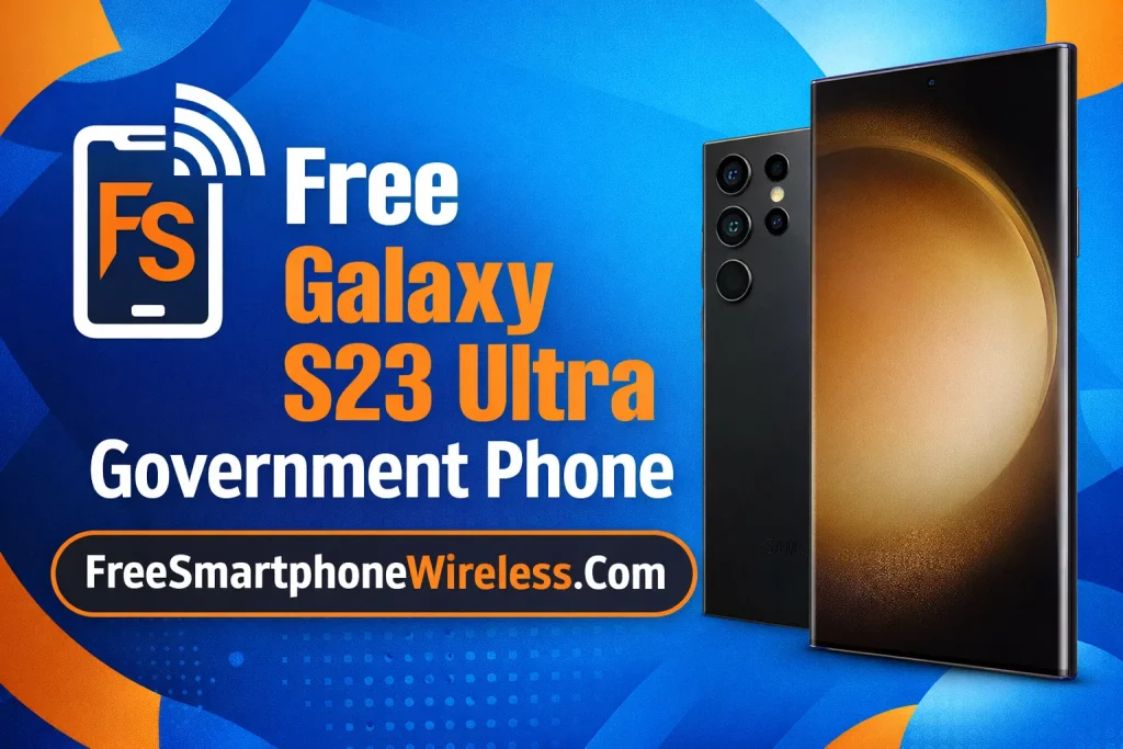 Free Samsung Galaxy S23 Ultra Government Phone